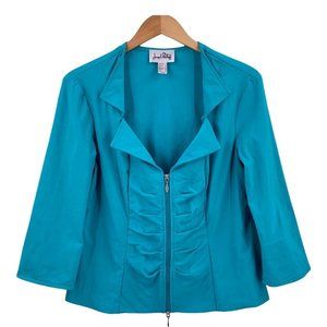 Jane Ashley Women's Teal Jacket